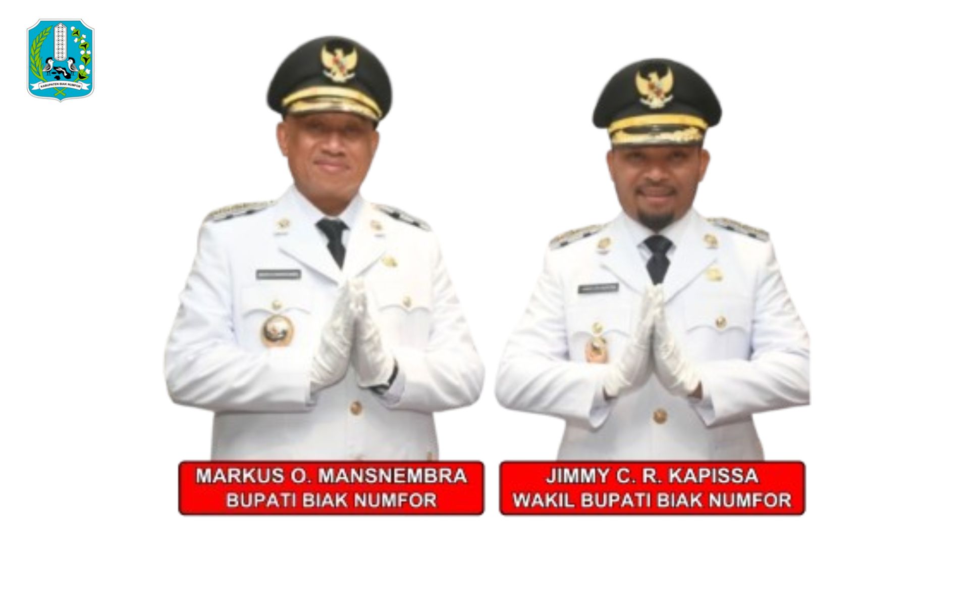 Sambutan Bupati Biak Numfor